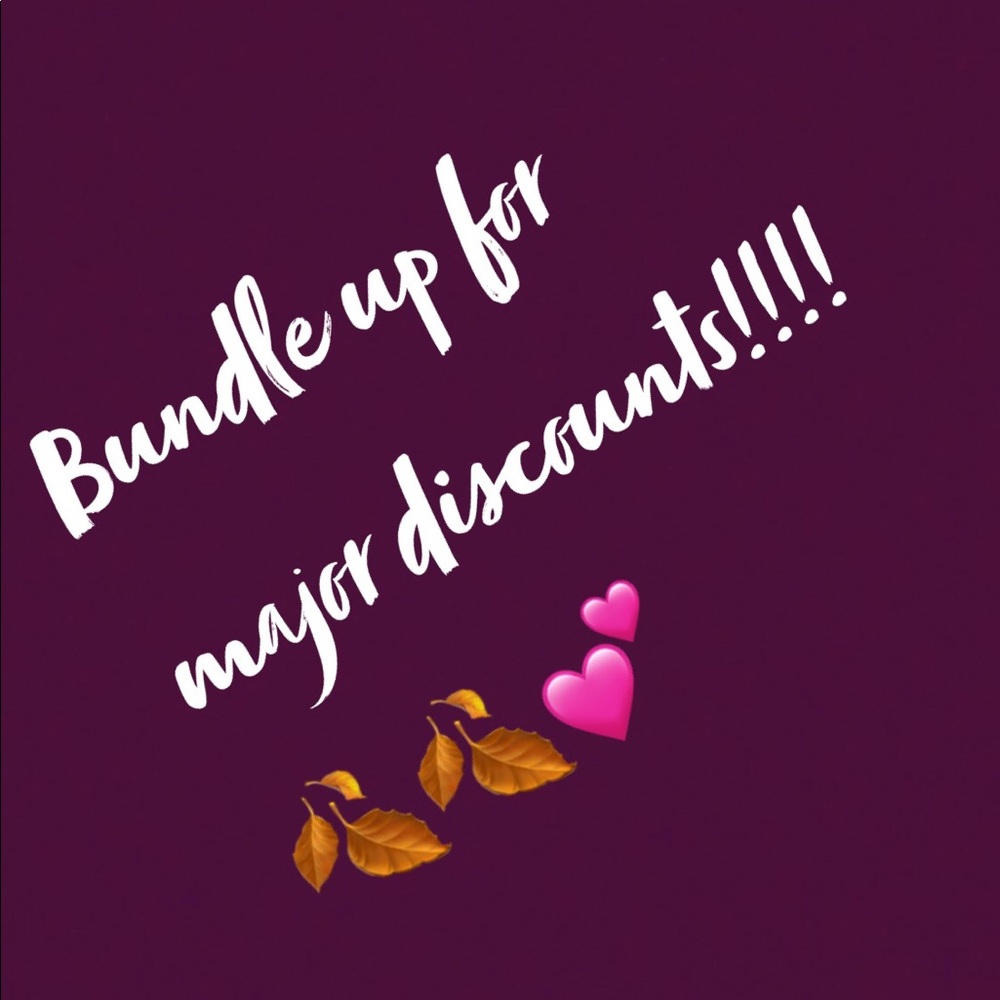 I always give major discounts when you bundle ! ☺️